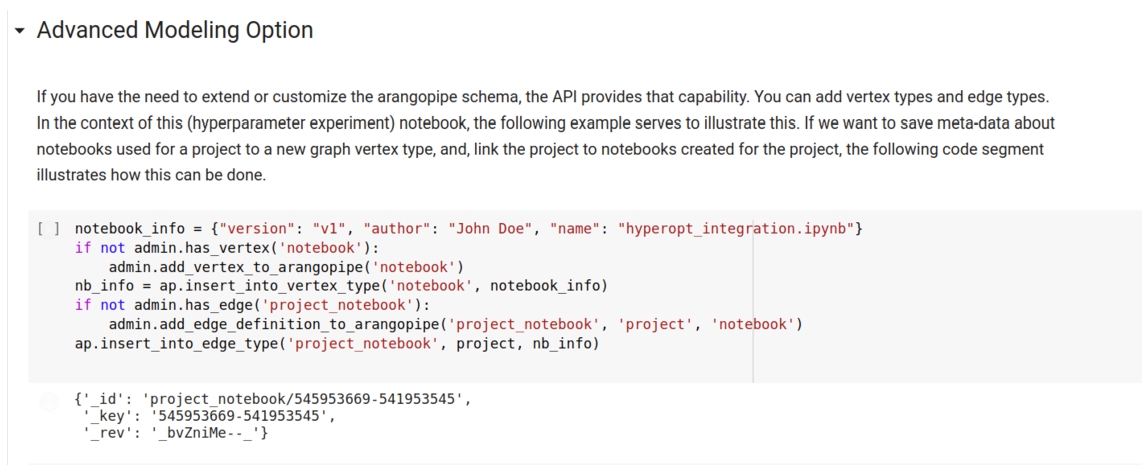 Arangopipe, a tool for machine learning meta-data management - IOS Press