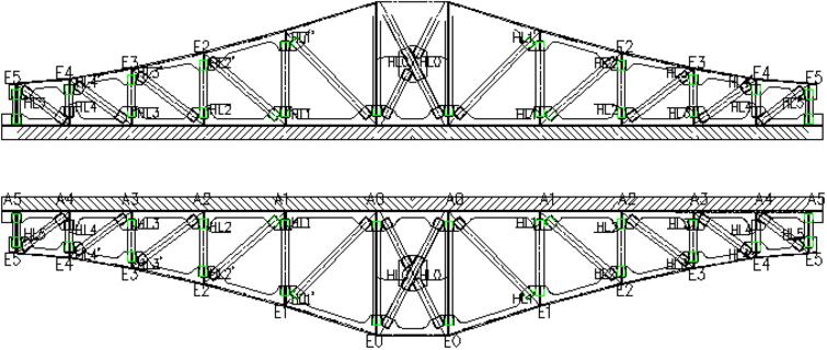 On the deflection of composite reinforced steel truss-concrete beam ...