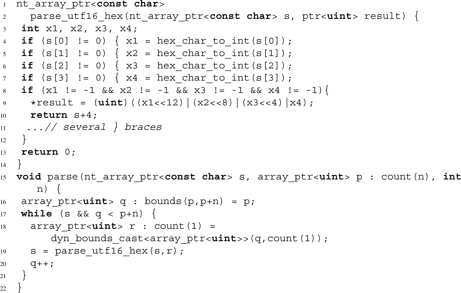 A formal model of Checked C 1 - IOS Press