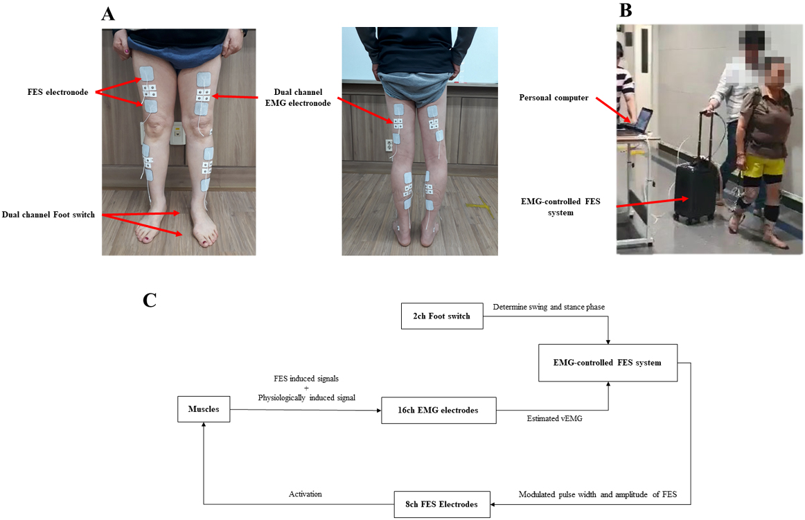 Body control system multiposition Sport-Elec Electrostimulation