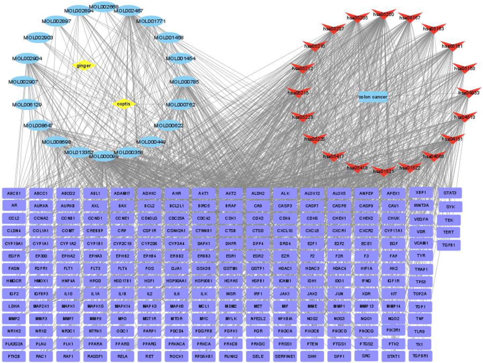 Exploring Active Ingredients And Mechanisms Of Coptidis Rhizoma-ginger ...