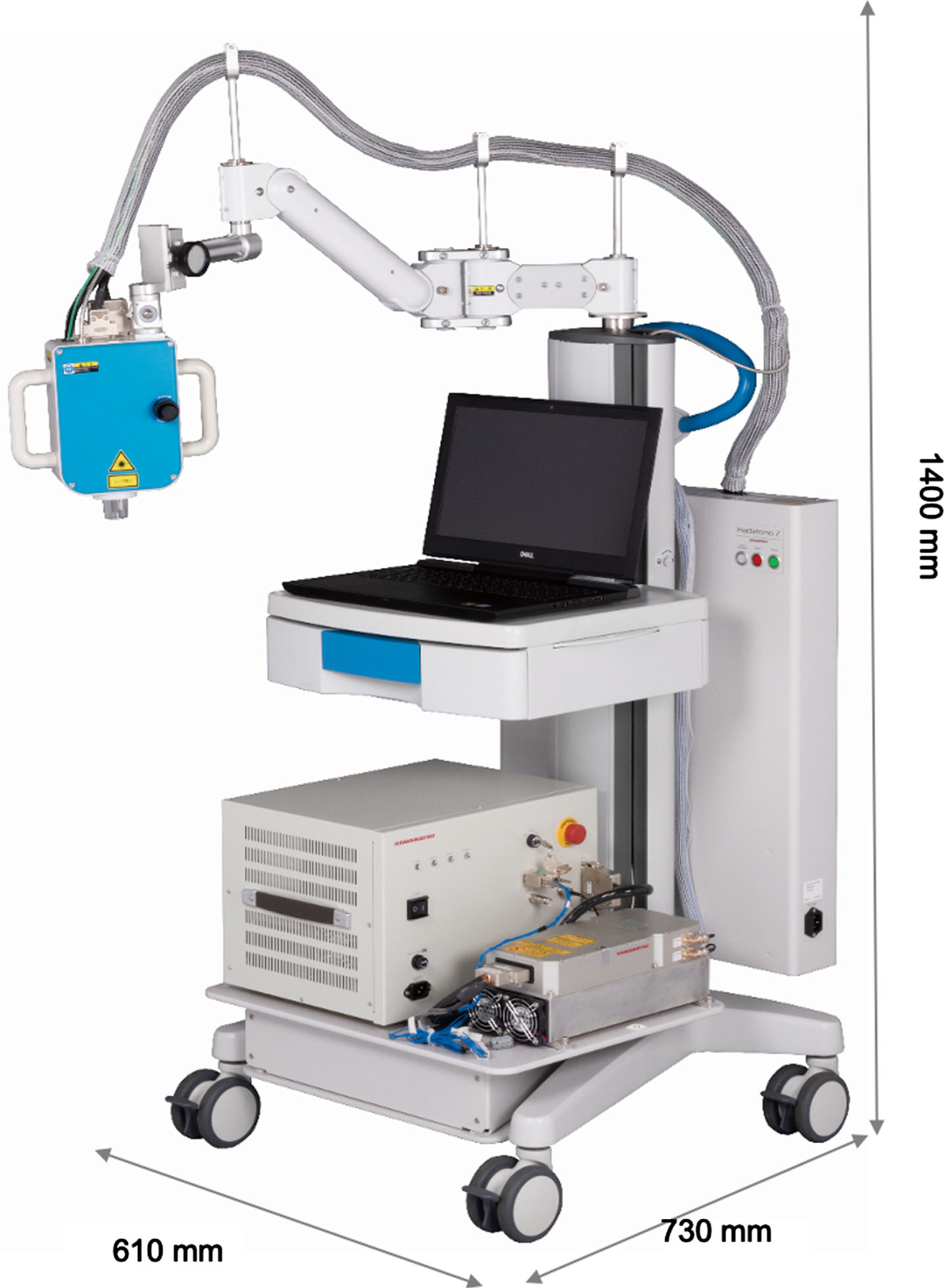 The Hadatomo TM Z WEL5200 photoacoustic imaging system (supported by the Advantest (China) Co., Ltd).
