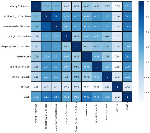 Correlation matrix.