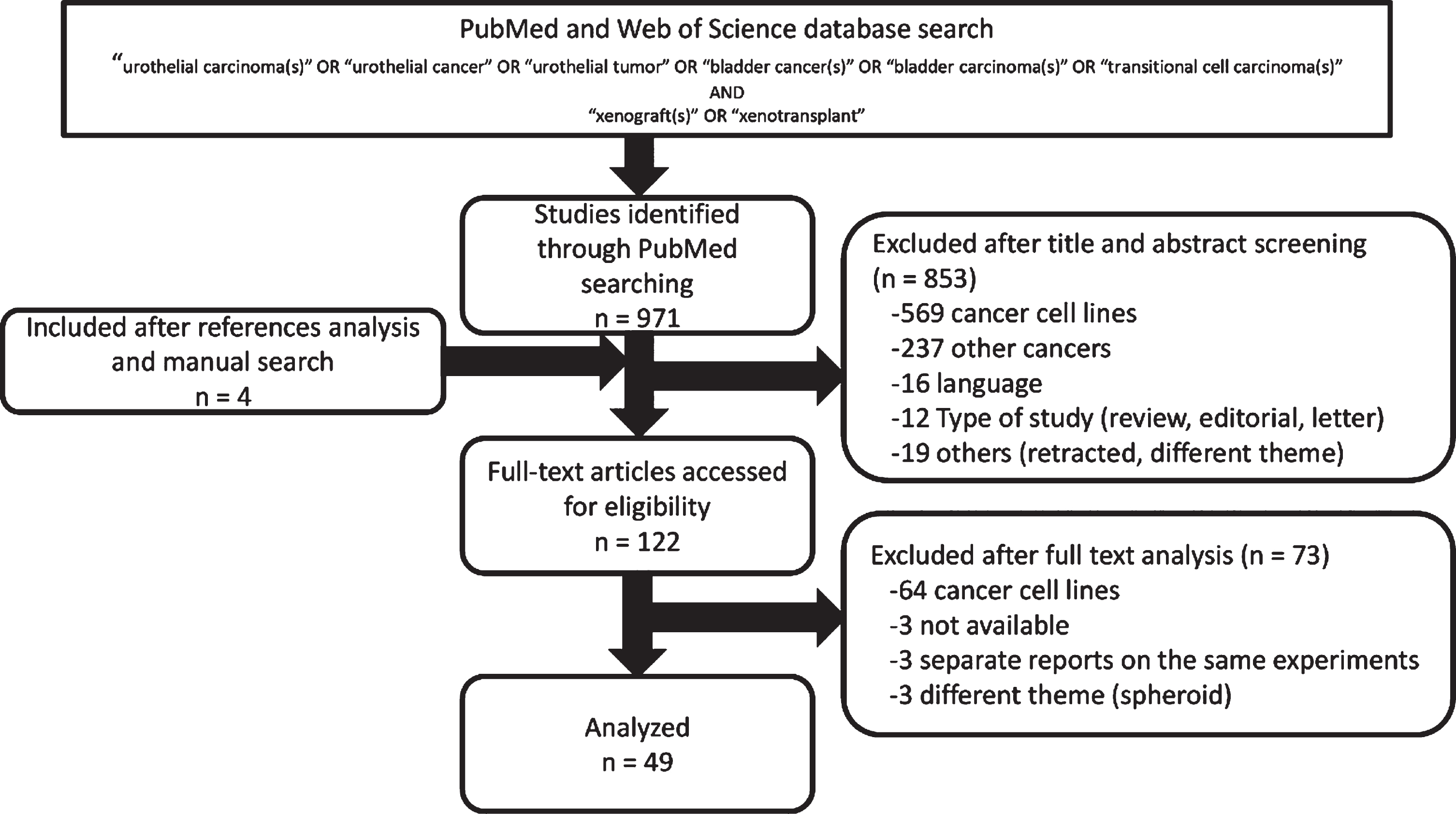 Flow diagram of the systematic review process.