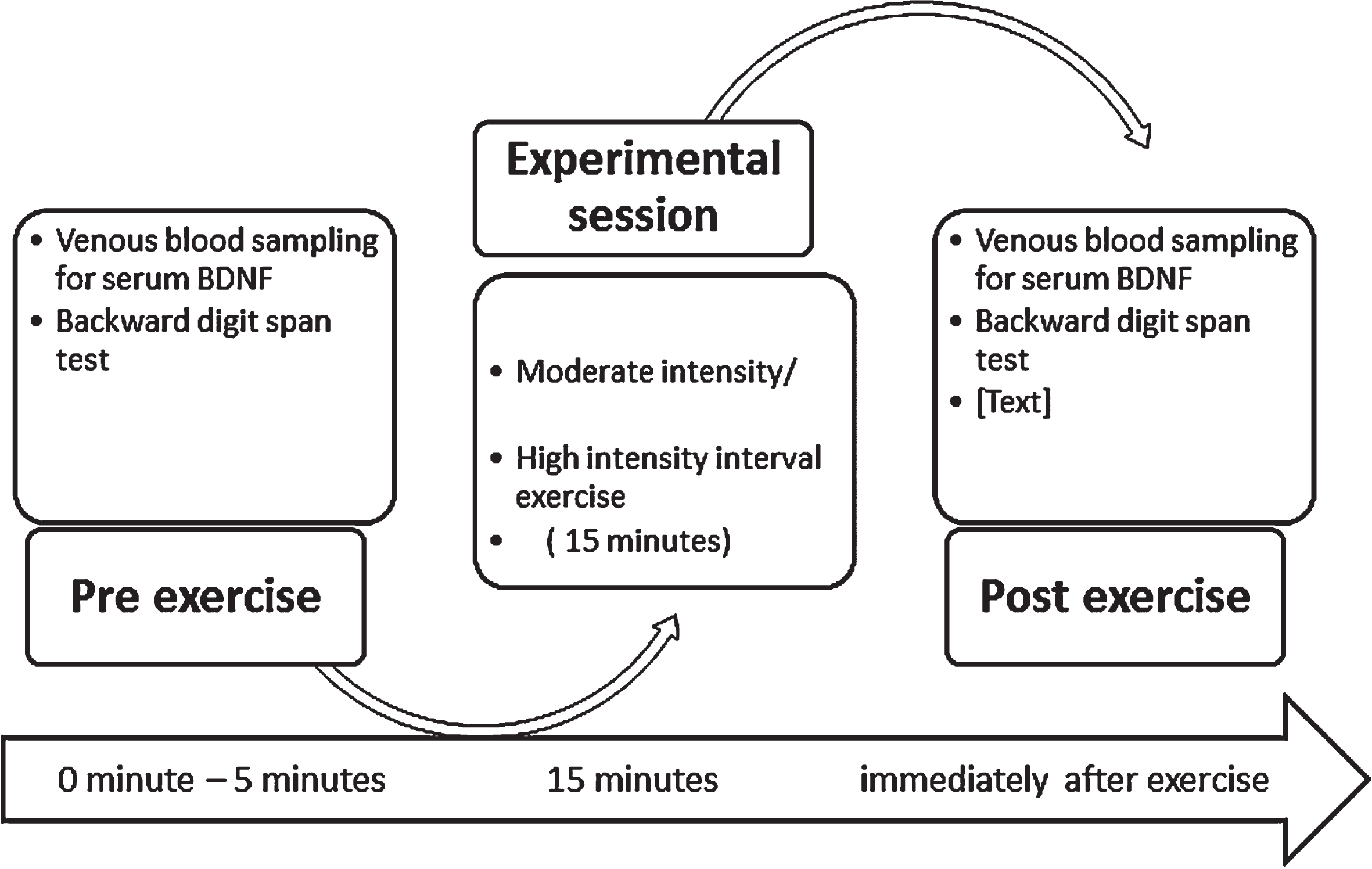 Overview of experimental sessions.