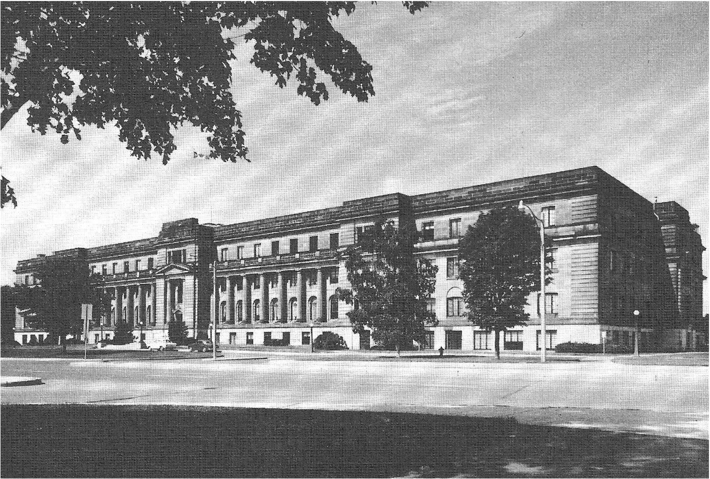 The Temple of Science in Ottawa, built in the 1930s (from an old NRC pamphlet).
