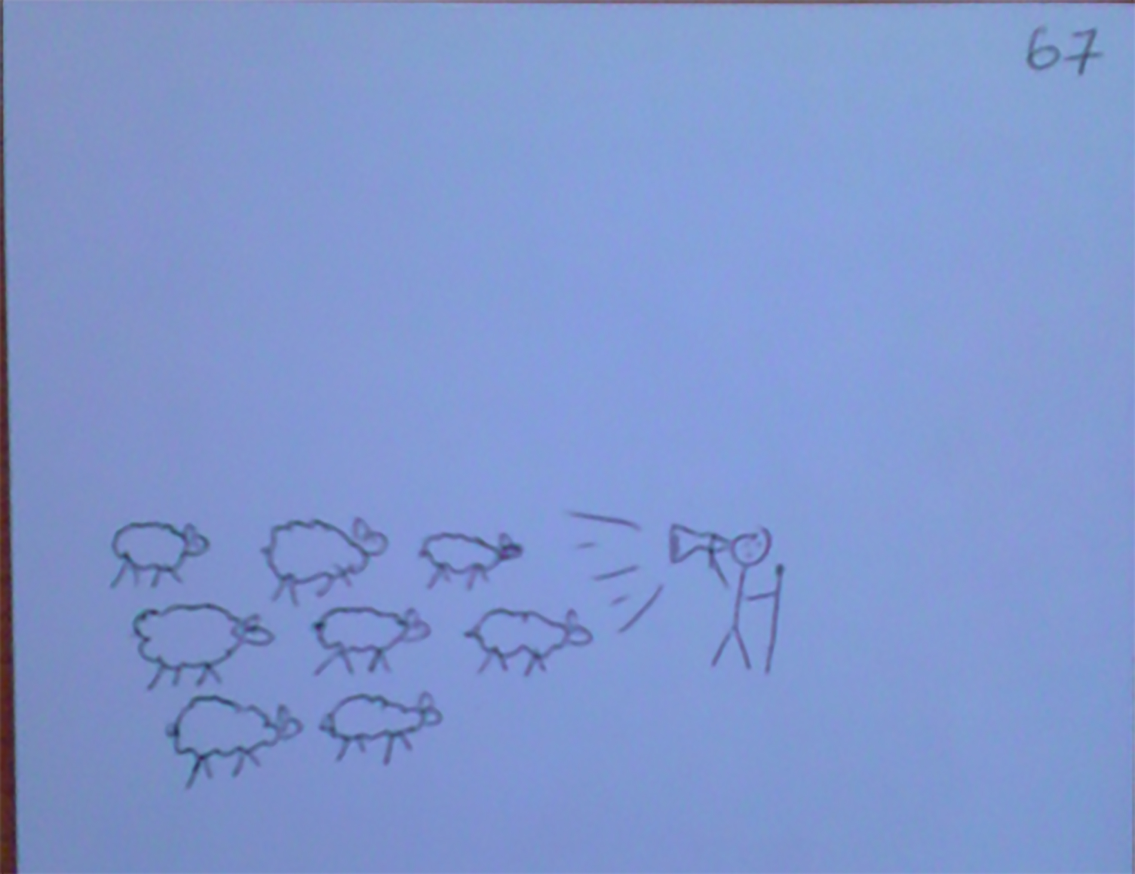 cSquare 67 depicting “sheperd-flock” or opinion leader phenomenon.