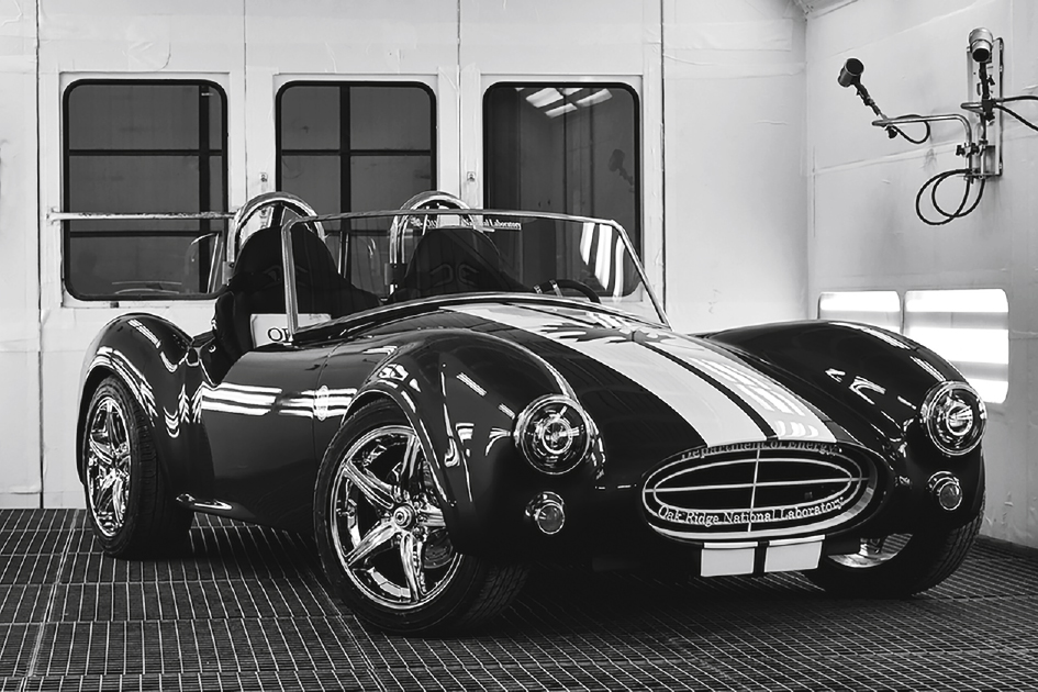 3D printed Shelby Cobra in 24 hours.