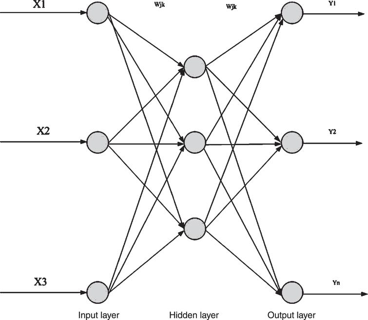 BP neural network structure chart.