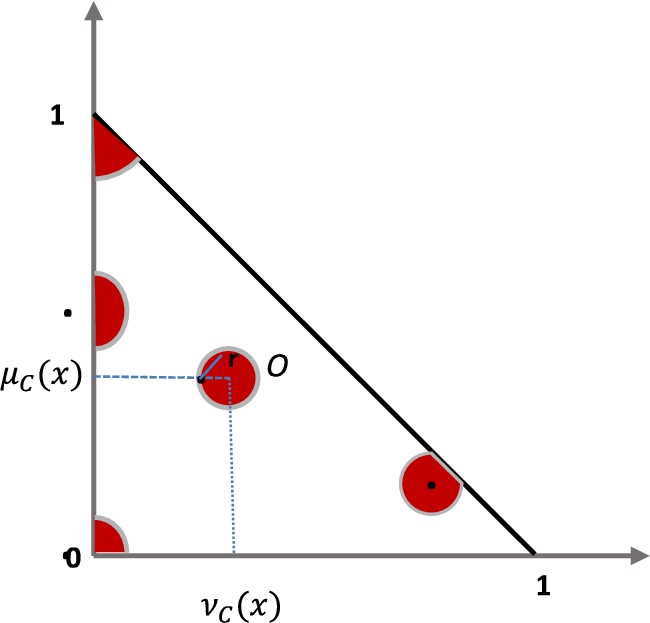 C-IFS geometrical representation.