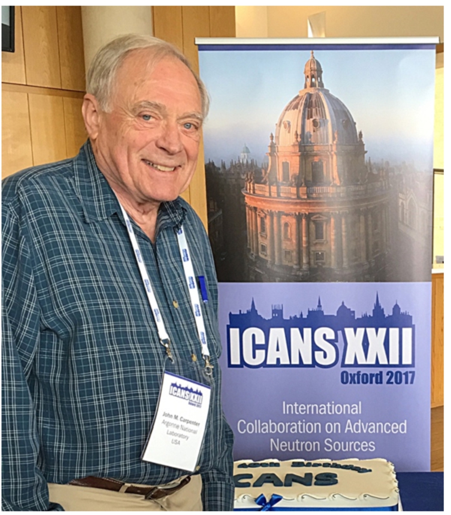 Jack Carpenter at the previous ICANS meeting held in Oxford.