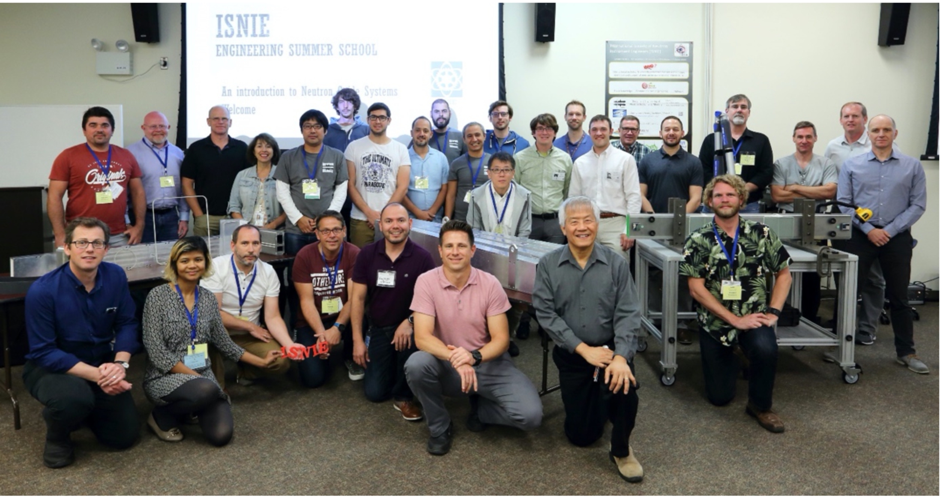 Second annual ISNIE Summer School – photo by Yiming Qui (NCNR).