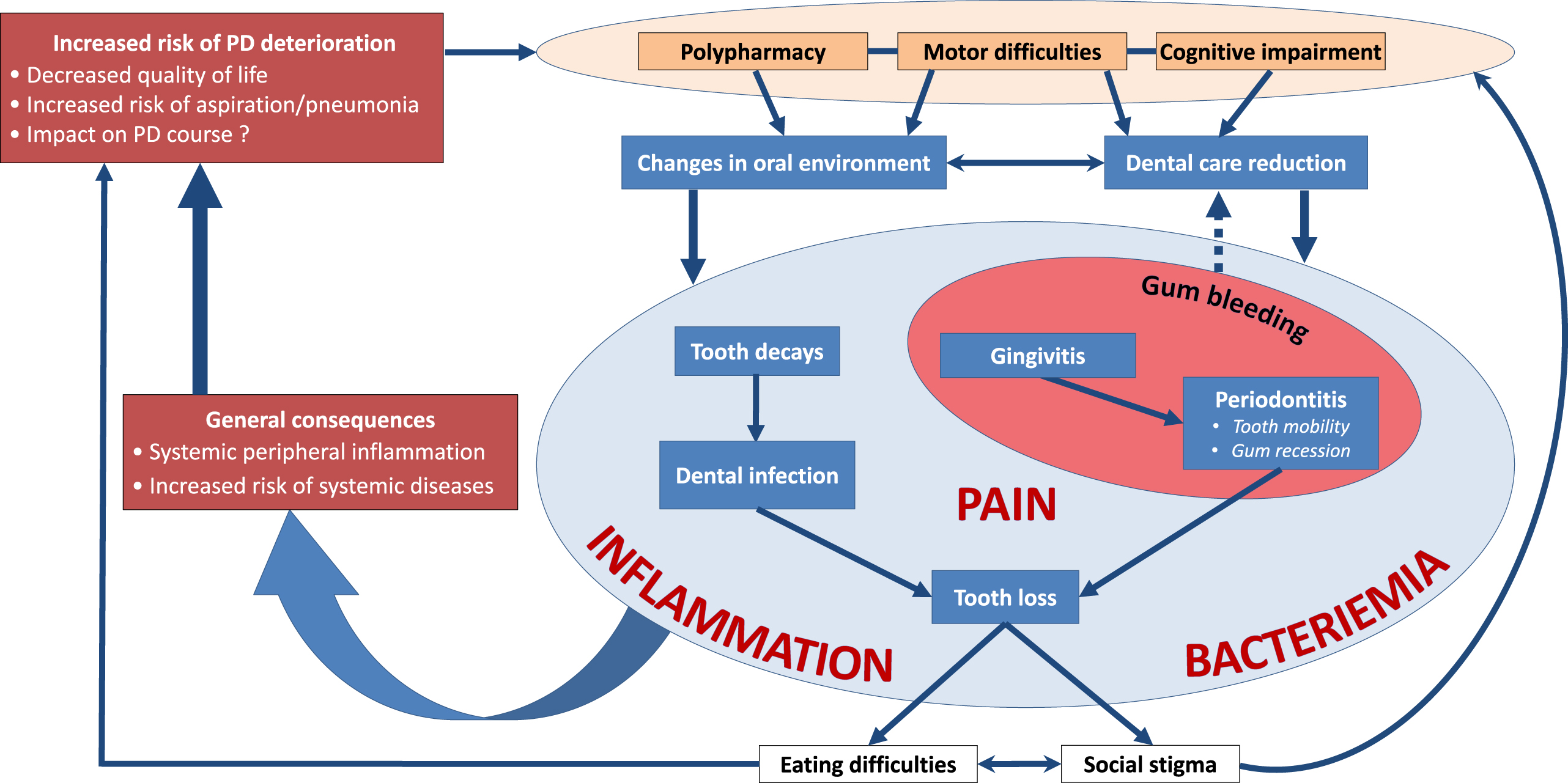 More than meets the eye: Consequences of oral health disorders in Parkinson’s disease.