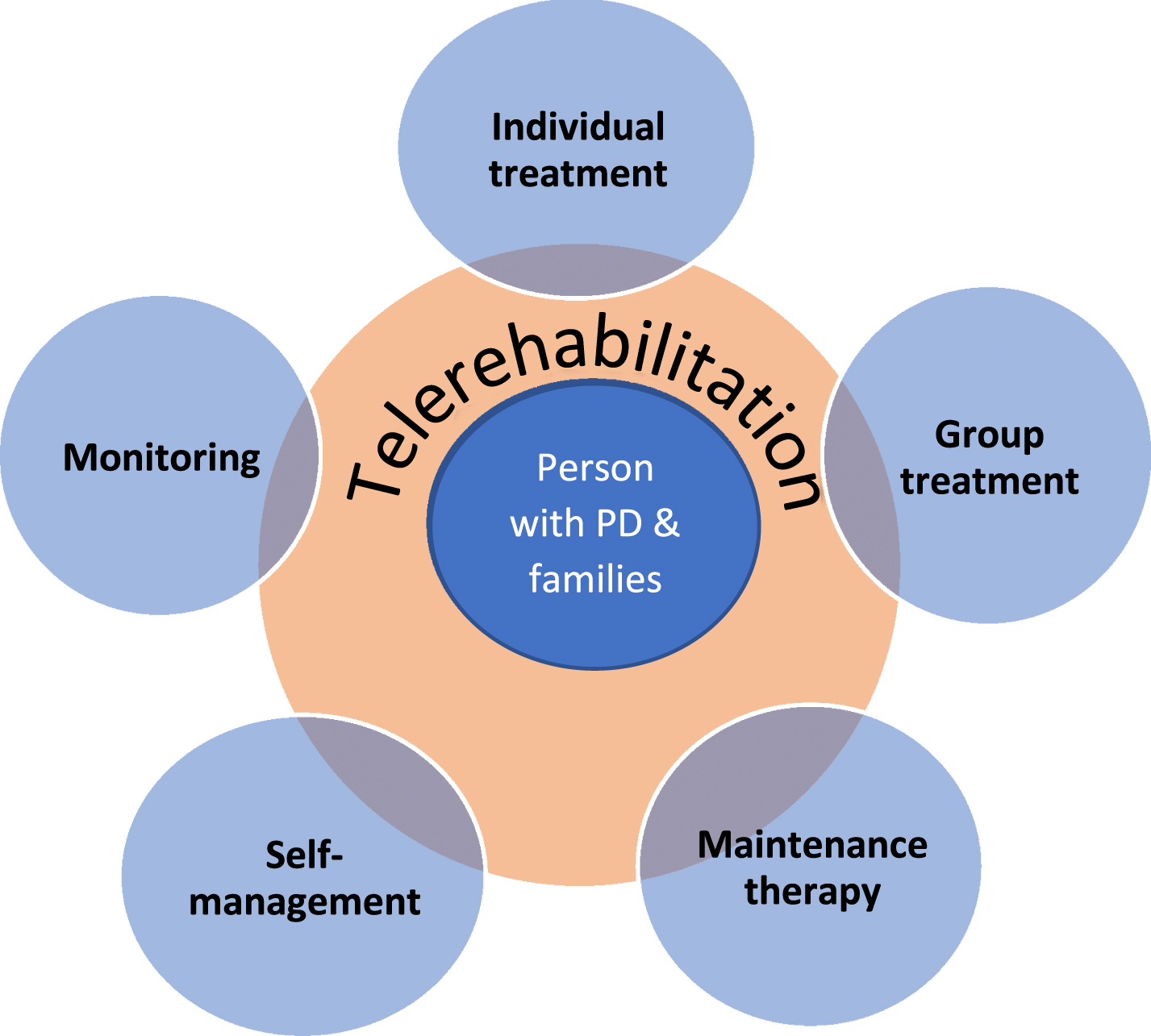 Telerehabilitation and the Management of Communication and Swallowing Disorders in Parkinson’s Disease.