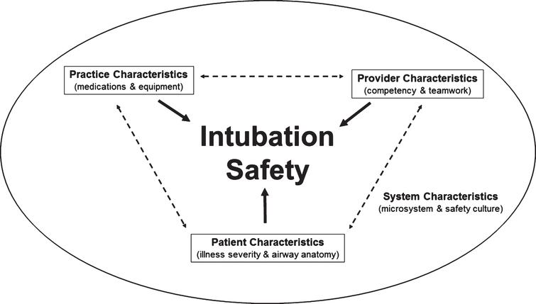 Factors associated with intubation success and safety.