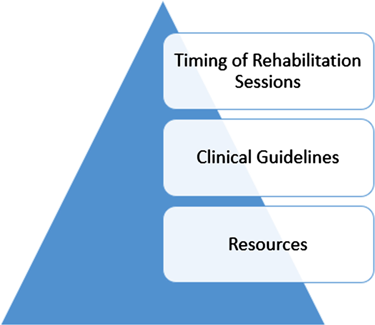 Thematic interpretation of responses identifying challenges to providing rehabilitation to children with Cerebellar Mutism syndrome.